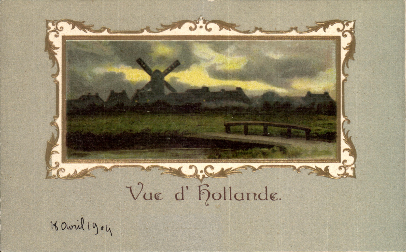 CPA Seen Dutch cheese Mill windmill