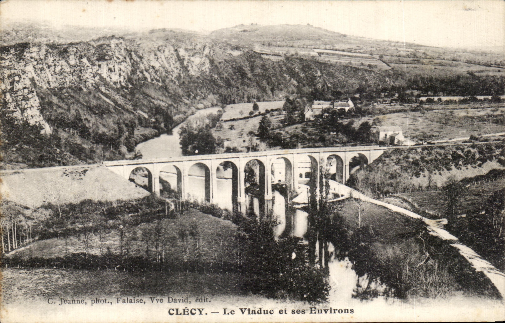CPA Clecy the Viaduct and its Surroundings