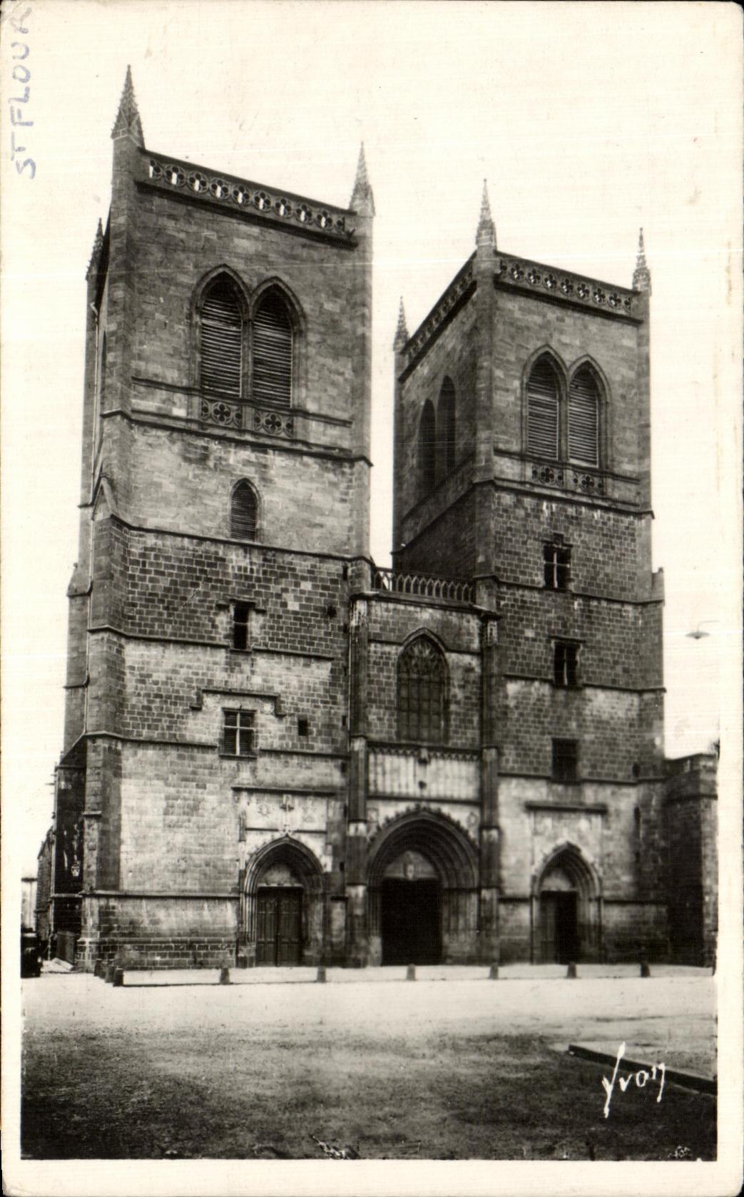 CPA Saint Flour the Cathedral