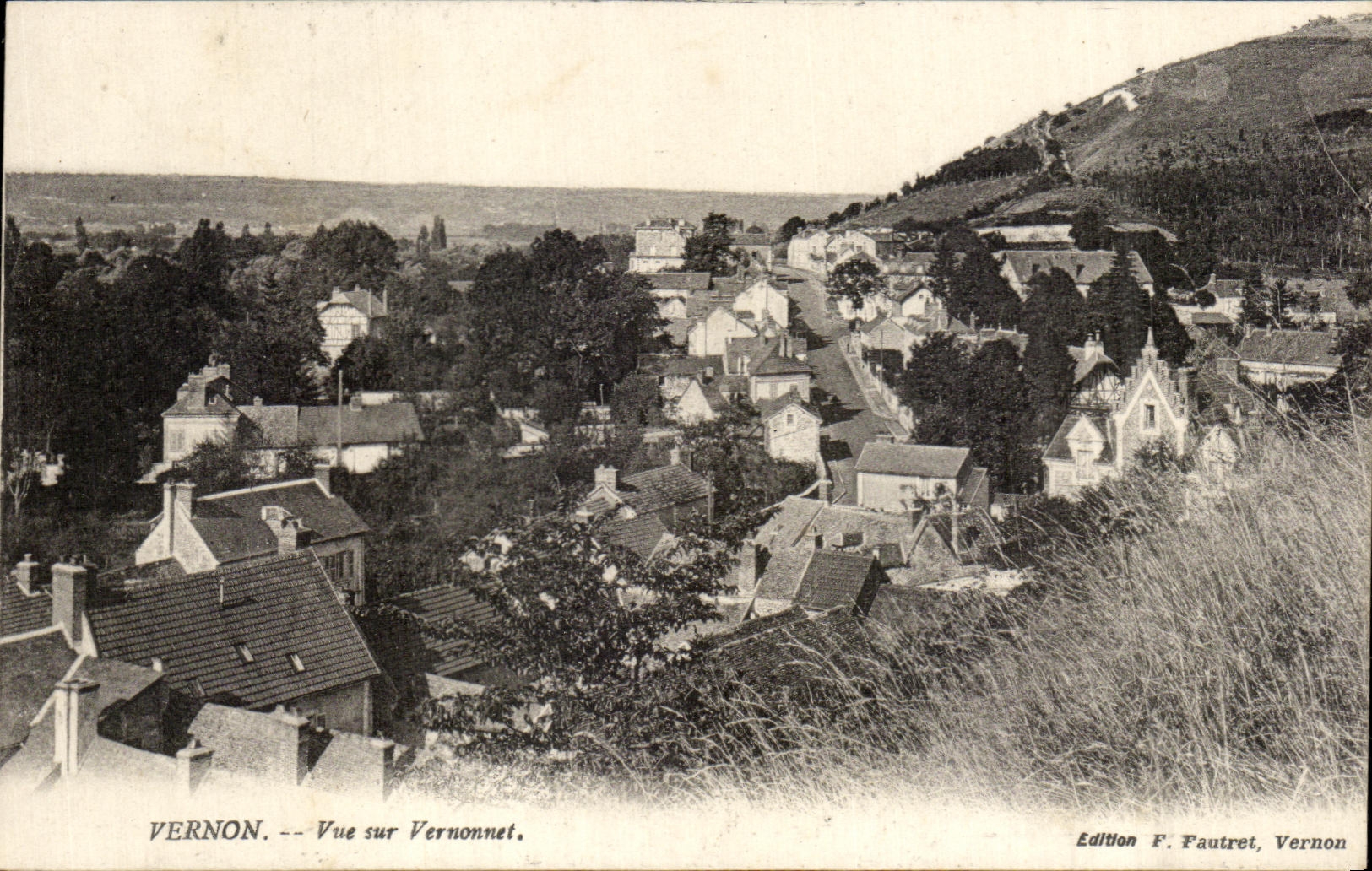 CPA Vernon visto en Vernonnet