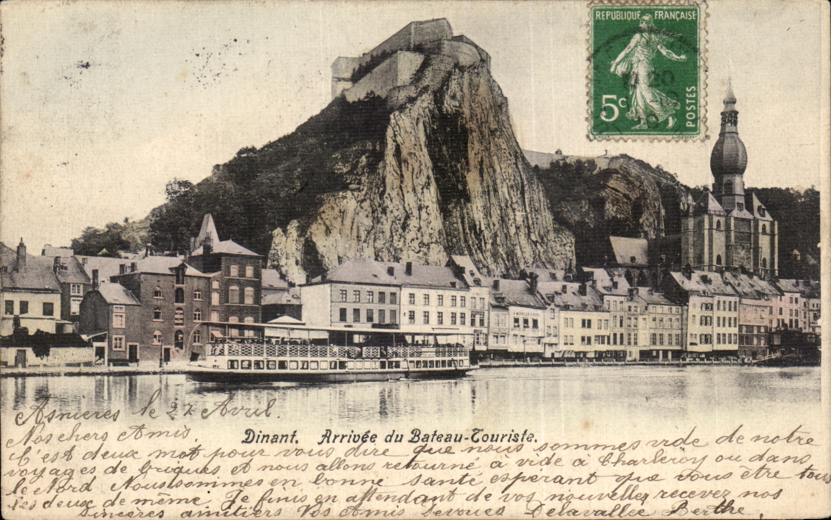 CPA Dining Arrival on the Couriste Boat