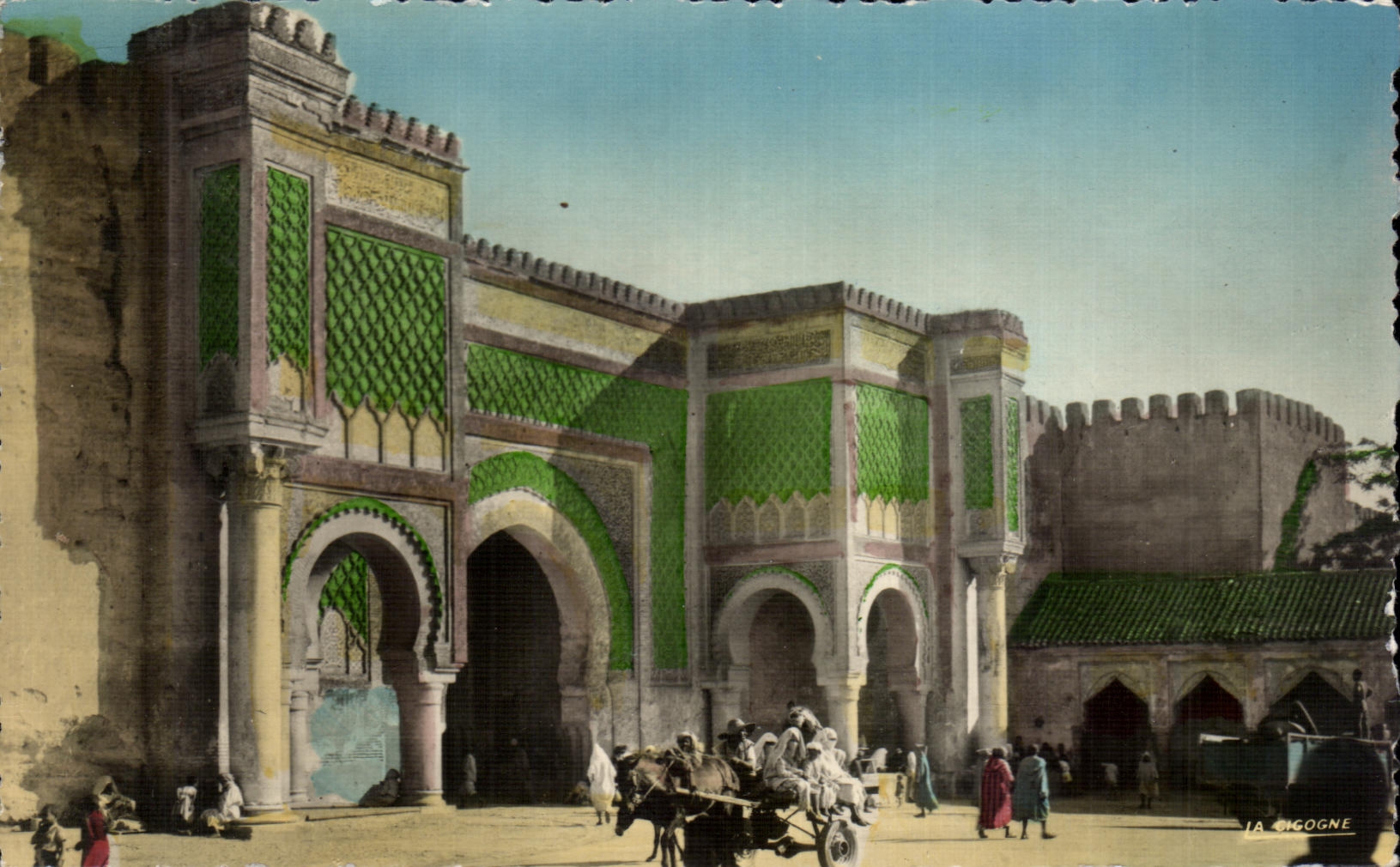 CPA Maroc Meknes Bab Mansour