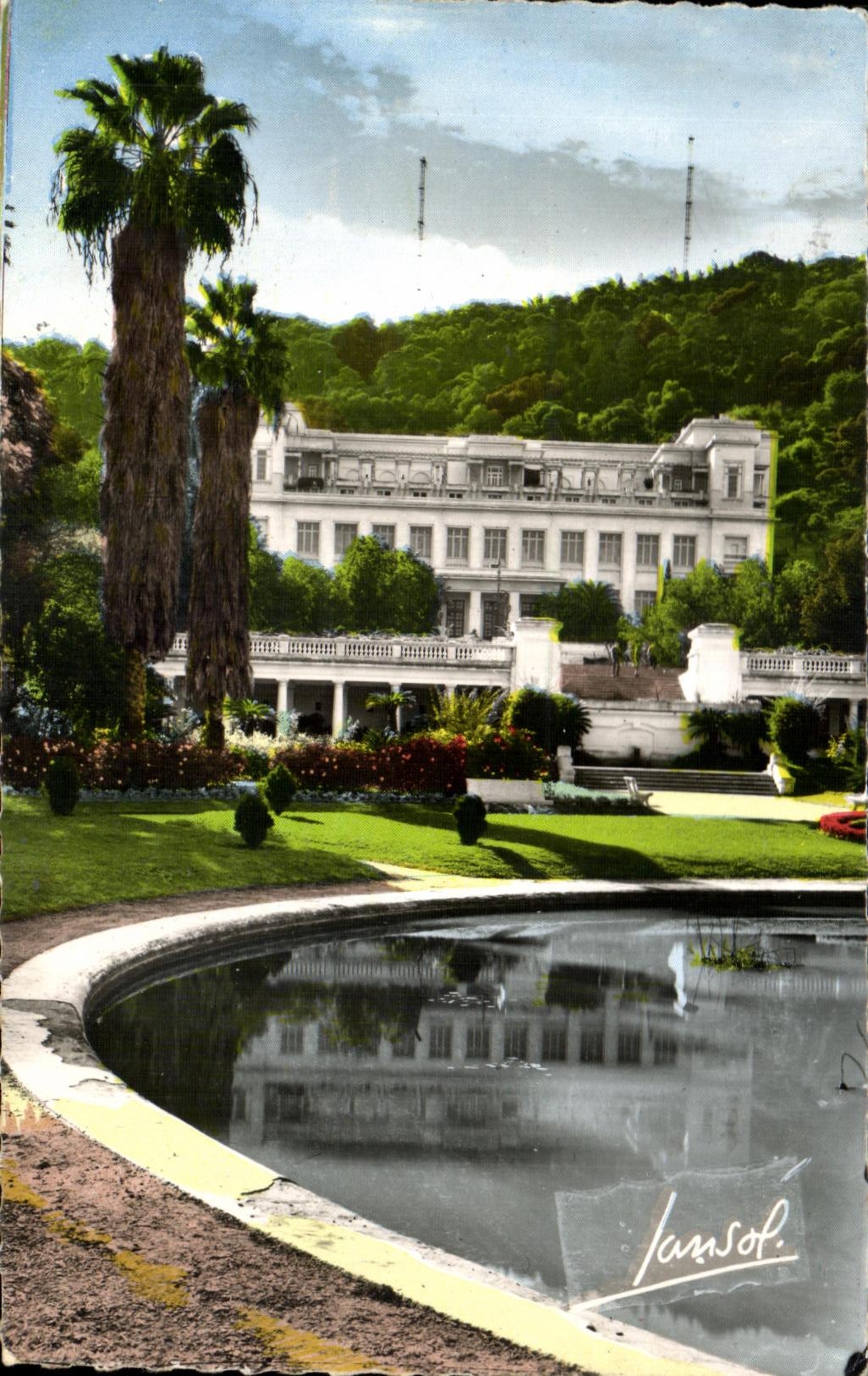 CPA Argel la prueba del jardin y el museo