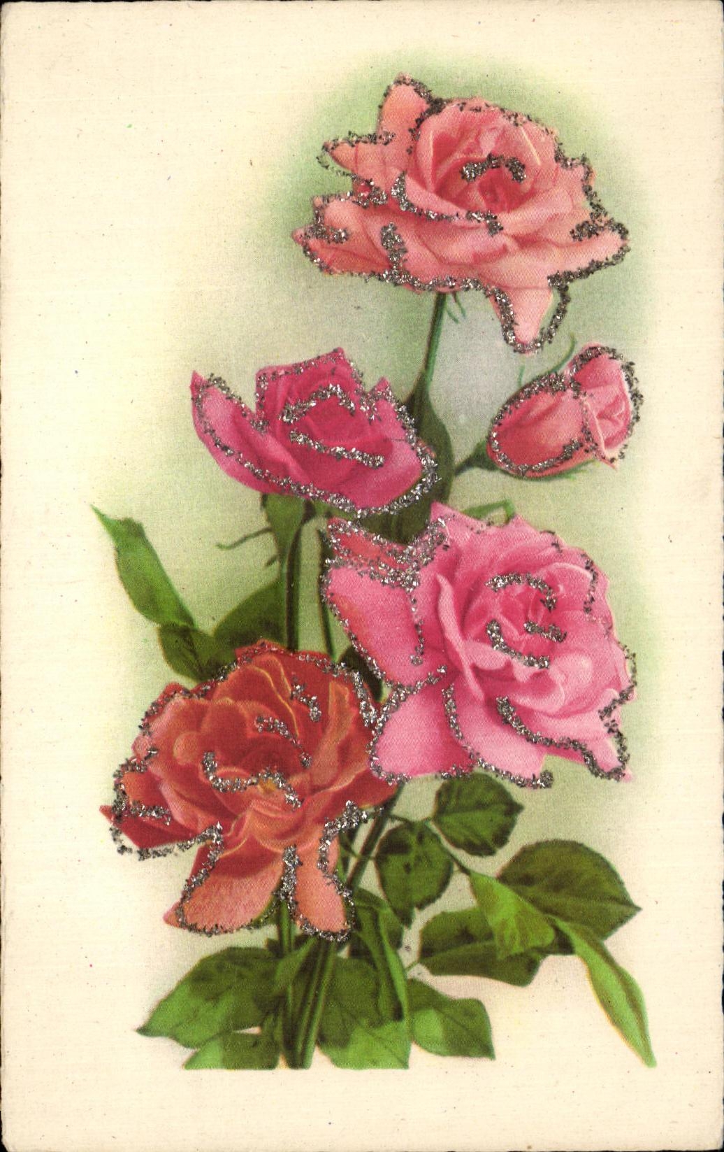 CPA Fantaisie Fleurs Others