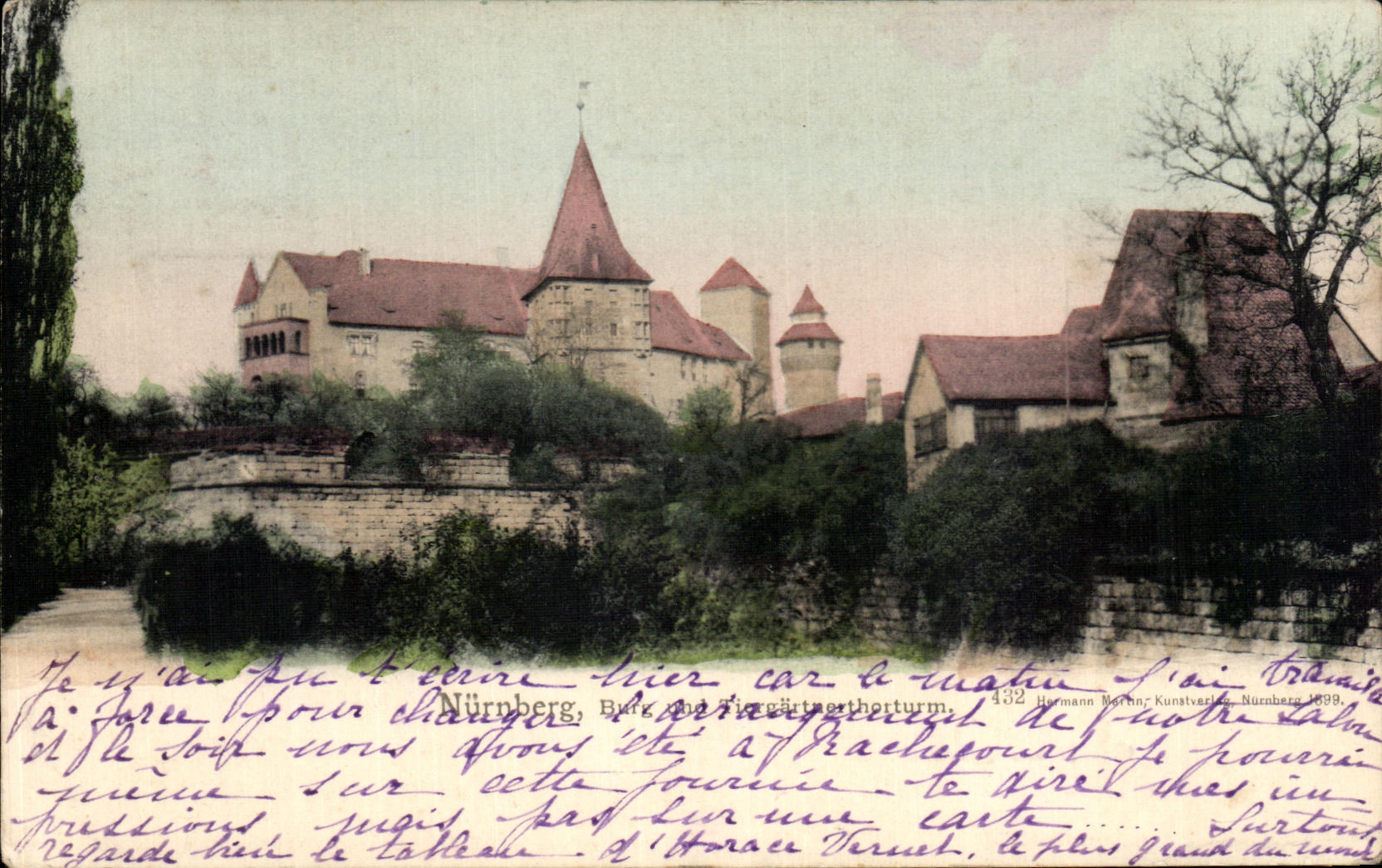 CPA Nurnberg Burz une thorturm 