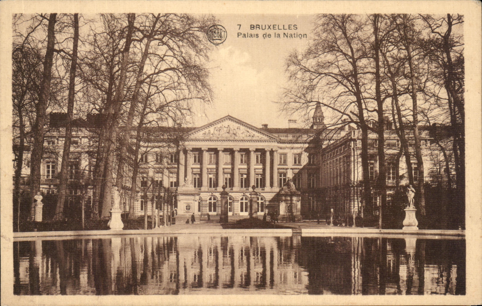 Paladar de CPA Bruselas de la nacion