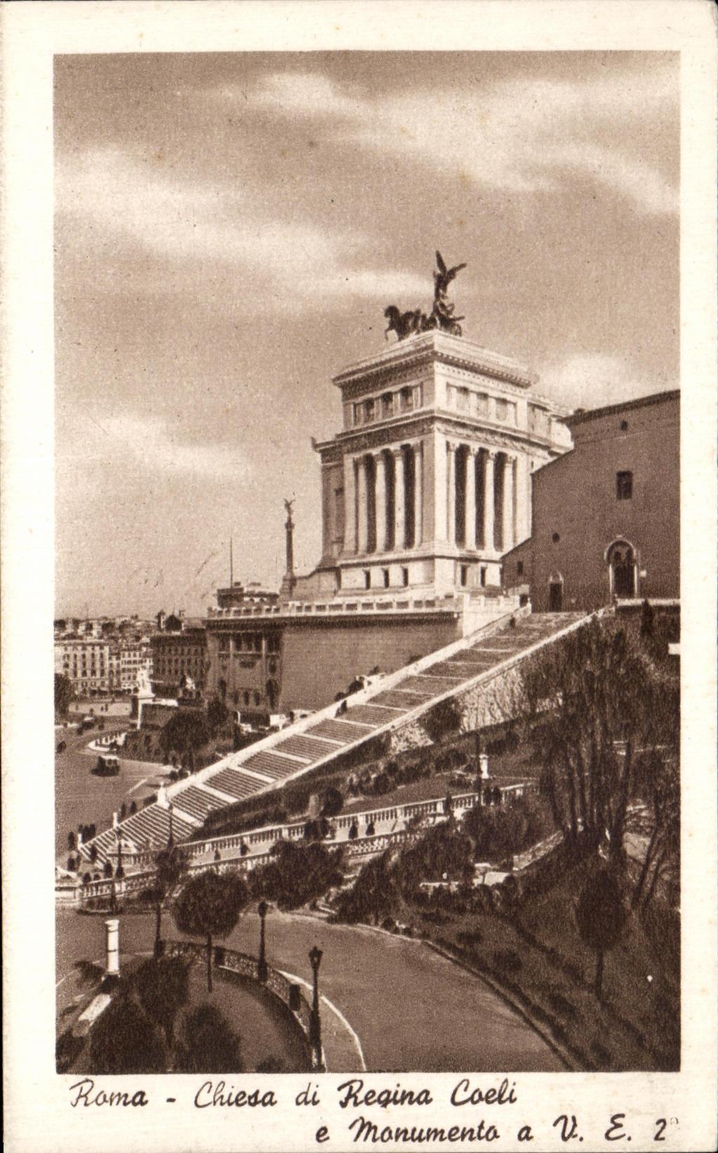 CPA Roma Chiesa di Regina Coeli