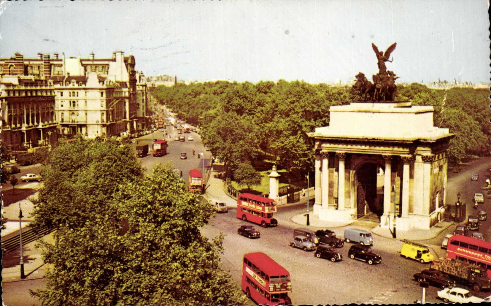 CPSM Hyde Park London Corner