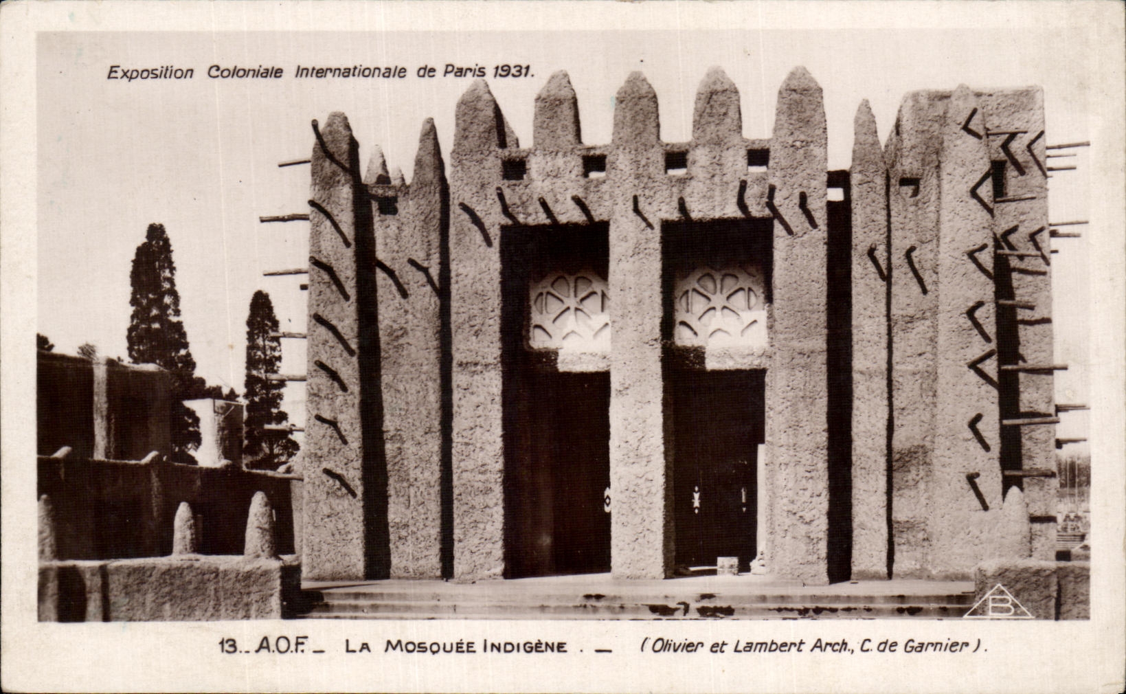 International CPA Fair Colonial of Paris the Indigenous Mosque