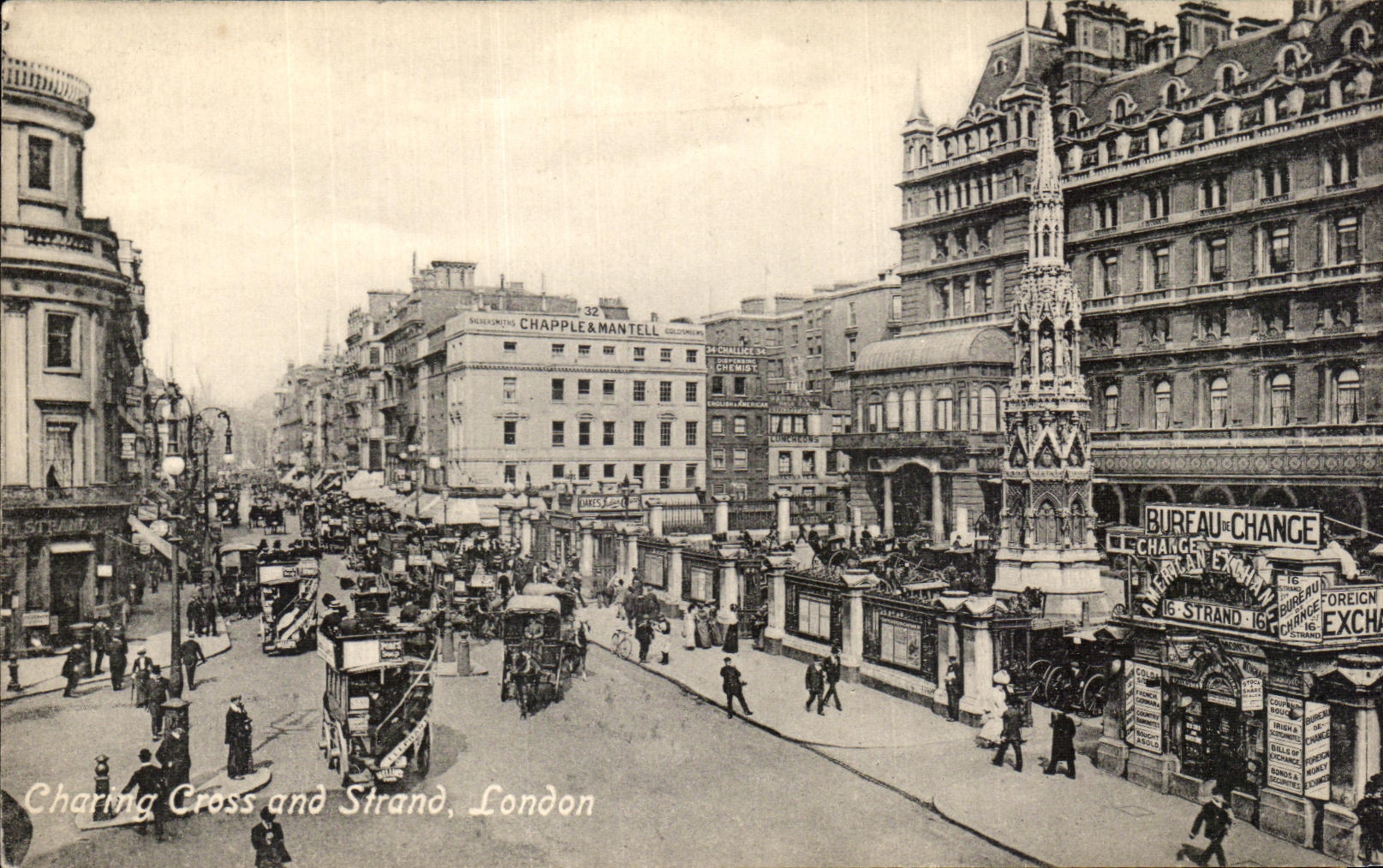 CPA Charing cross-country race and Strand London