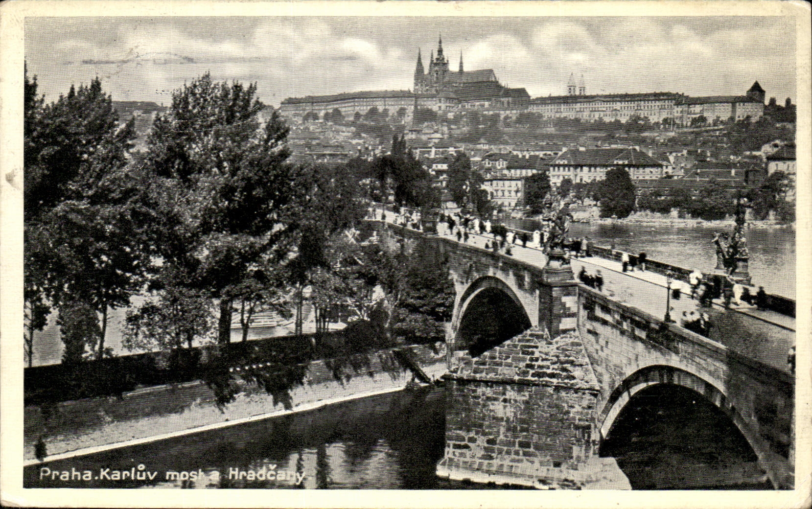CPA Praha Karluv Mosha Hradcany