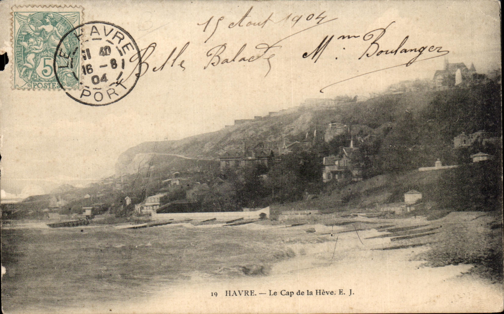 CPA Havre Le Cap de la Heve