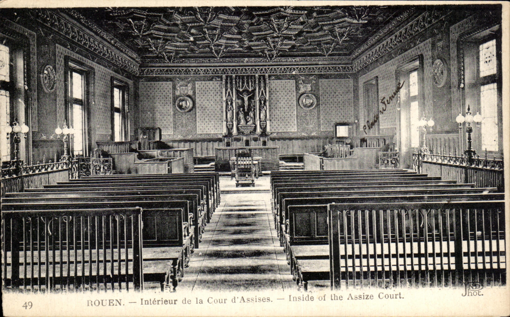 Sitted CPA Interior Rouen of the Court Inside off the Sitted Court