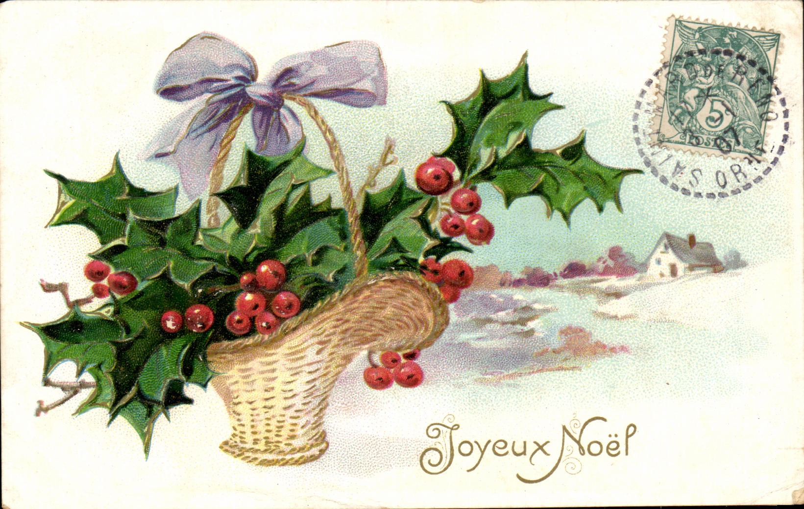 CPA Joyeux Noel Christmas
