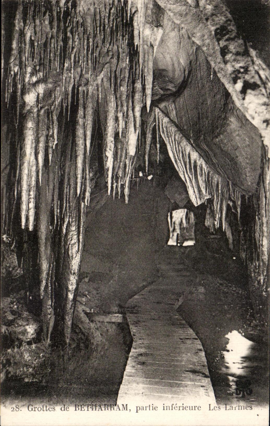 CPA Grottes De Betharram Partie Inferieure Les Larmes