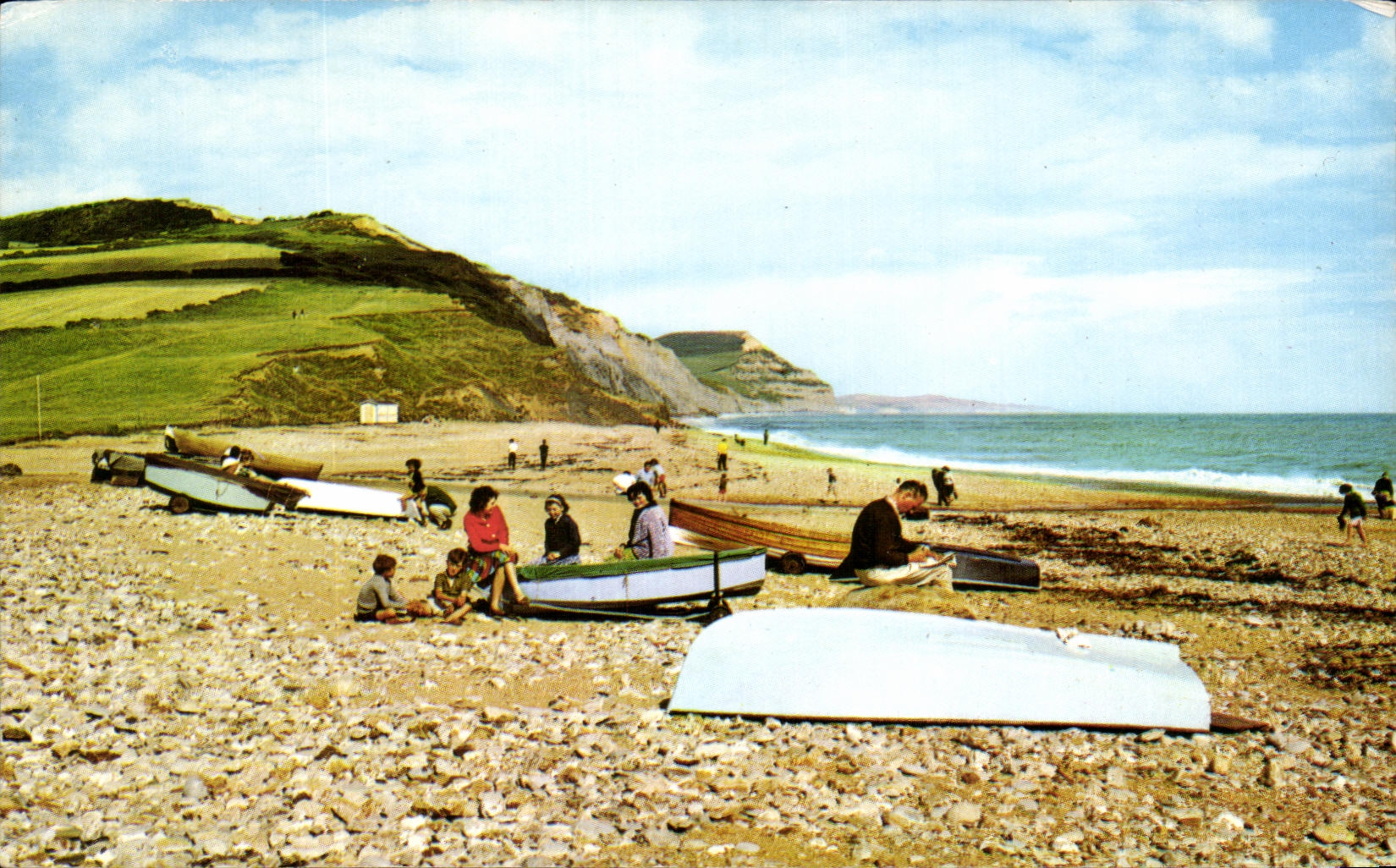 CPA The Beach Charmouth
