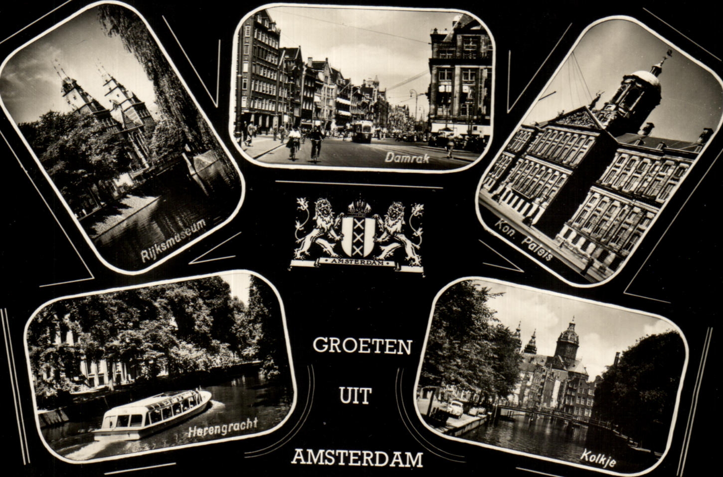 CPA Groetten Uit Amsterdam