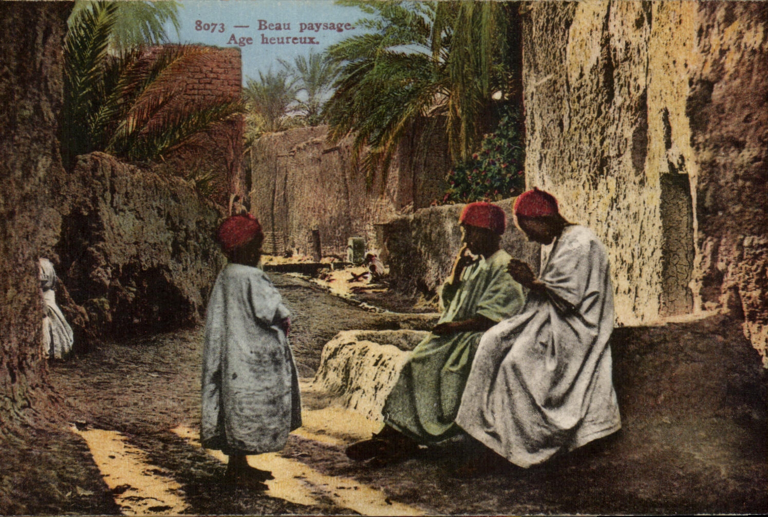 CPA Beautiful happy Old Landscape