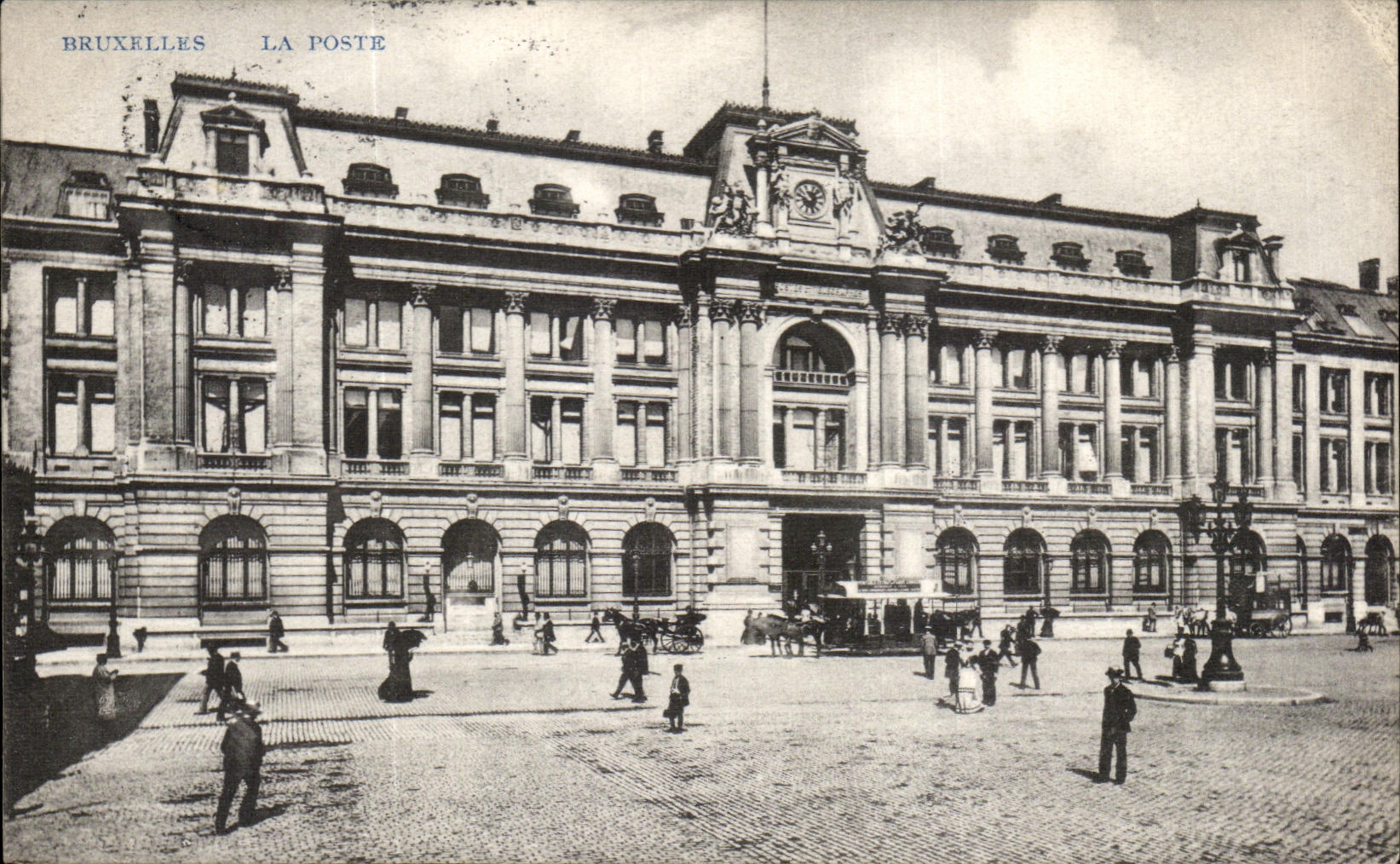 CPA Bruselas la oficina de correos