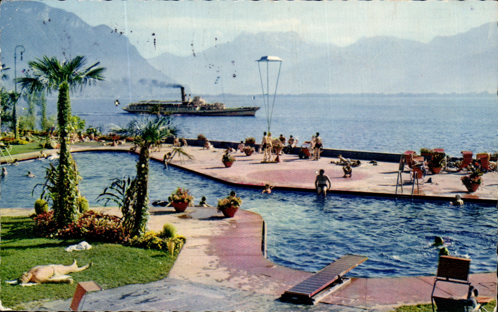 CPA Montreux La Piscine du Casino