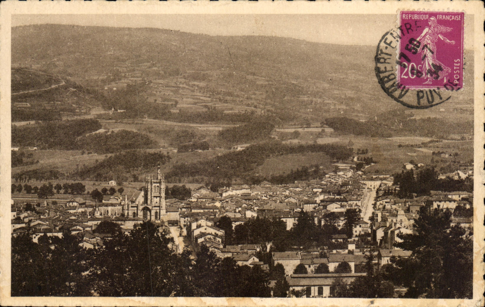 CPA Ambert View Auvergne