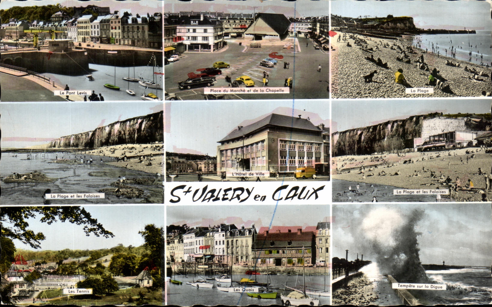 CPA Saint Valery in Caux Souvenirs