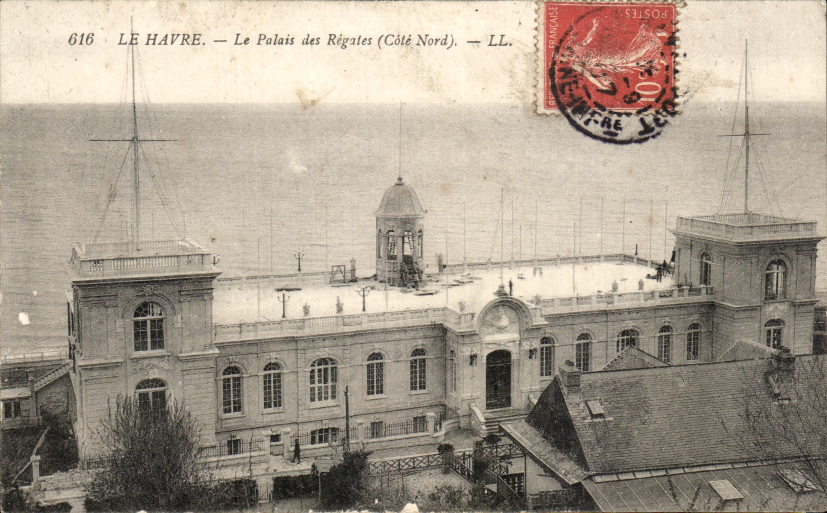 CPA Le Havre el paladar de los Regattas (dimension nortena)