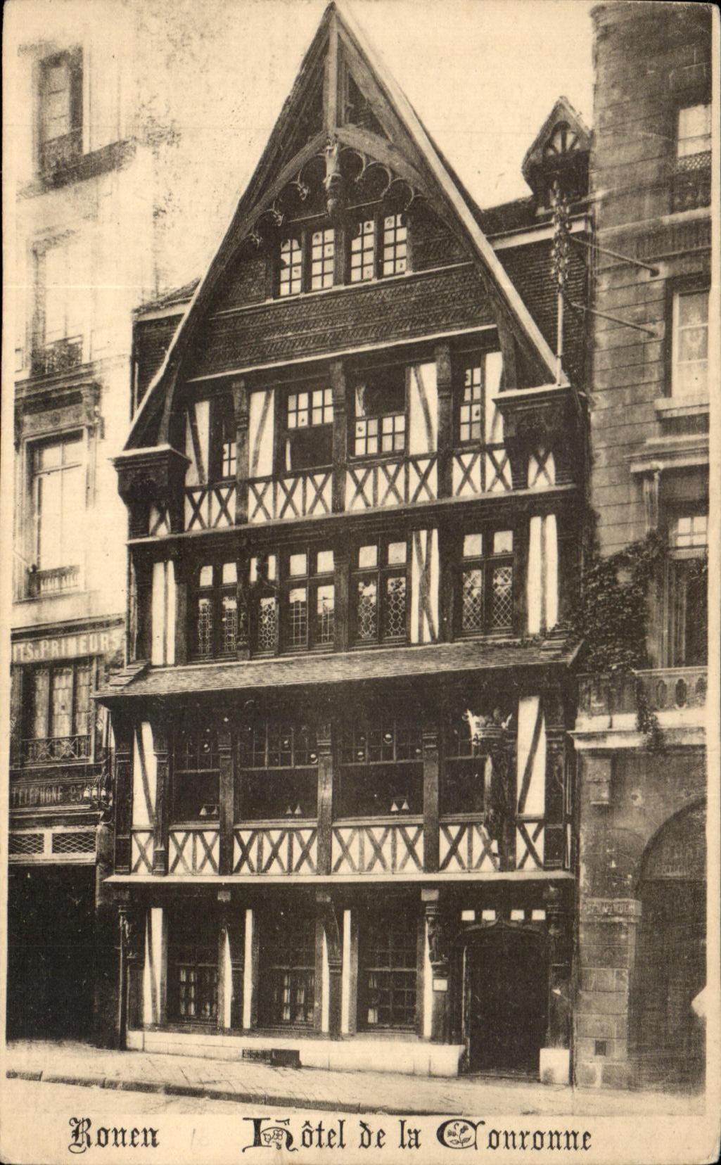 CPA Rouen Hotel of the Crown