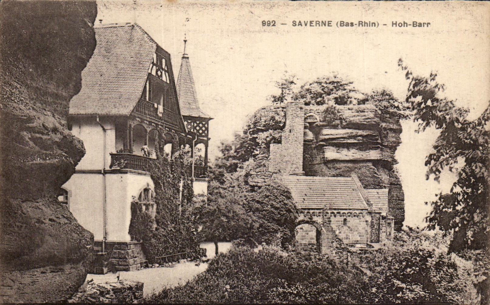 CPA Saverne (Bas Rhin) Hoh Barr