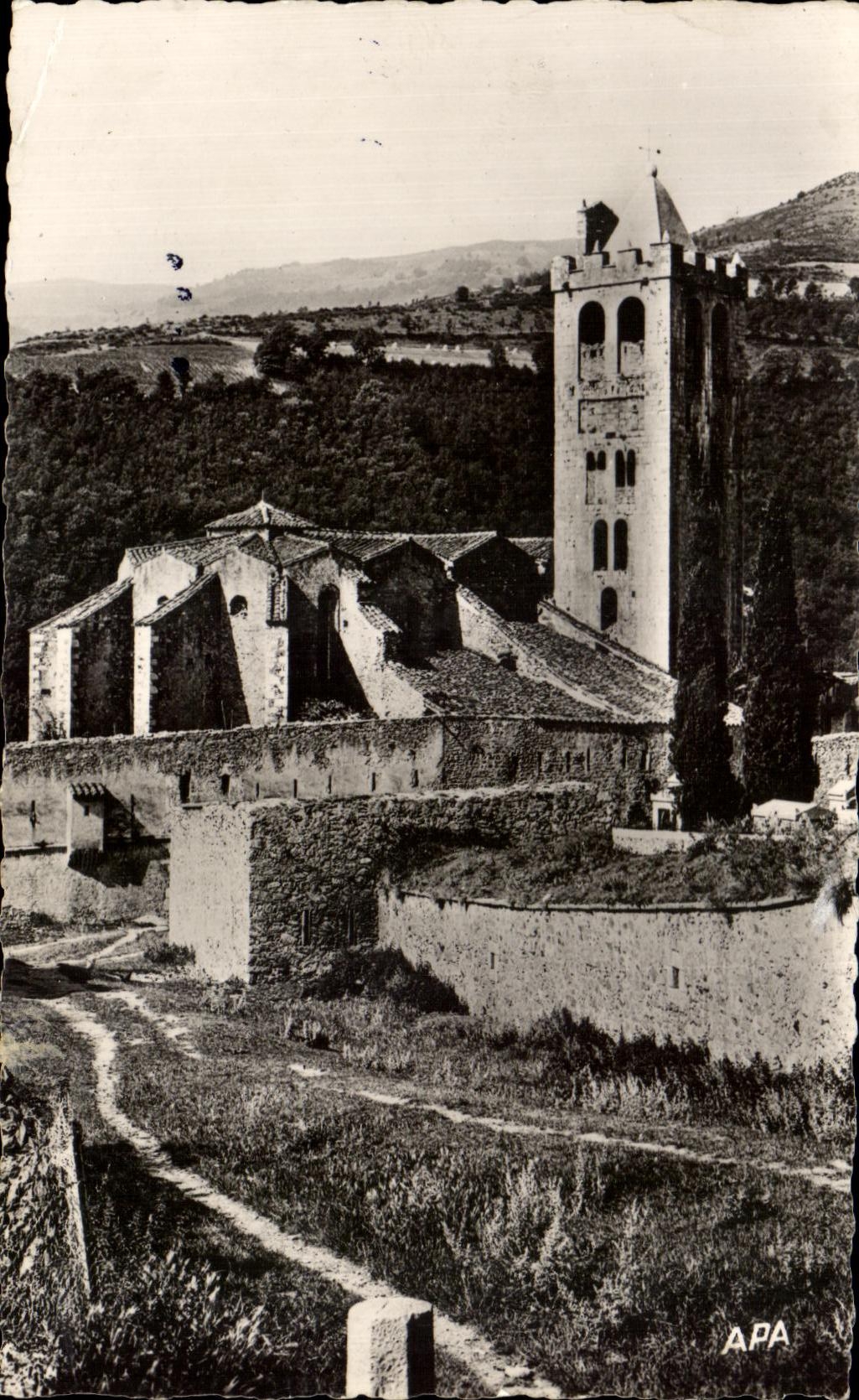 CPA Prats De Mollo Eglise Fortifiee