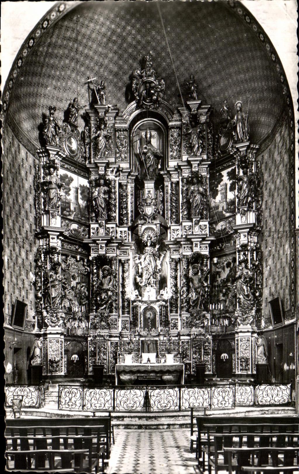 CPSM Collioure chorus of church