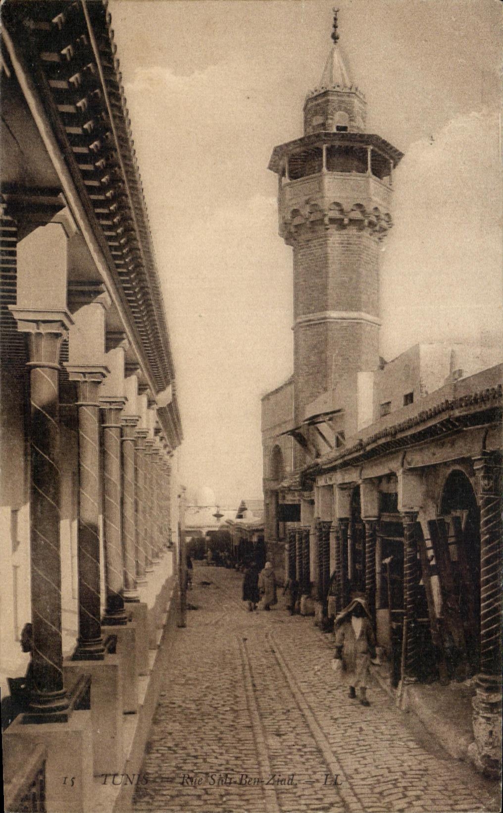 CPA Tunis Rue Sidi Ben Ziad Tunisie 