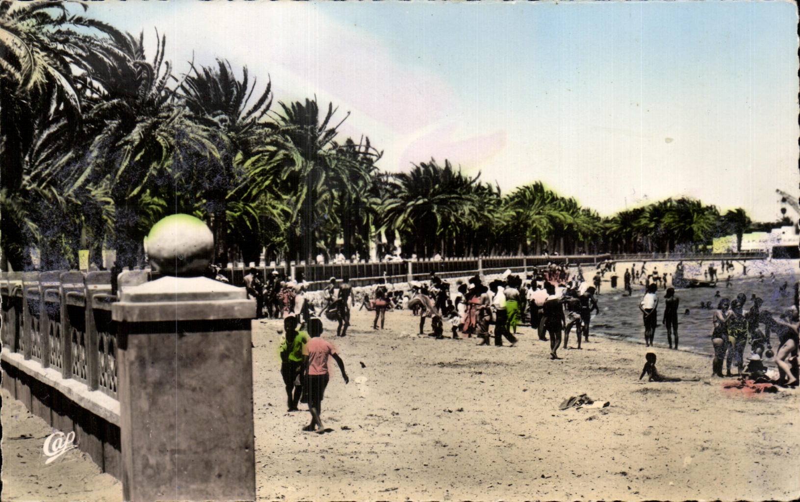 CPA Bizerte La Plage Tunisie 