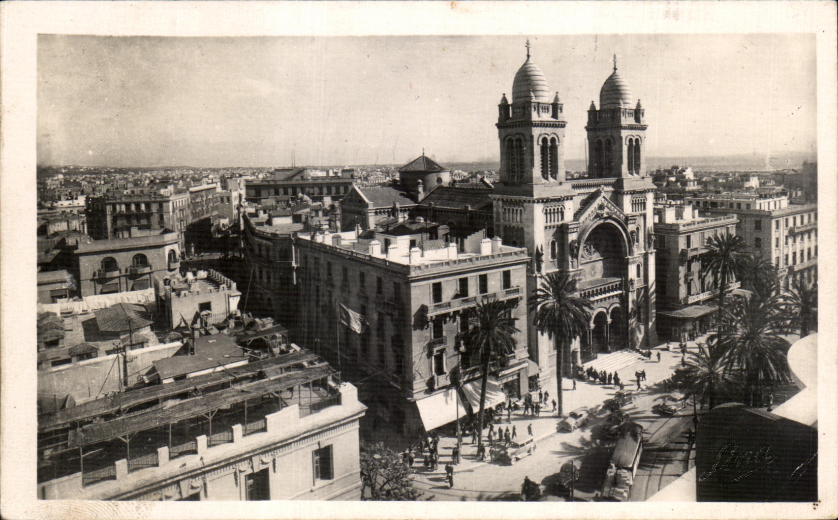 CPA Tunisie Le Cathedrale Tunis