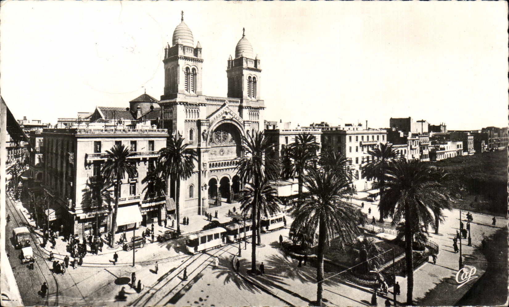 CPA Tunis La cathedrale Tunisie