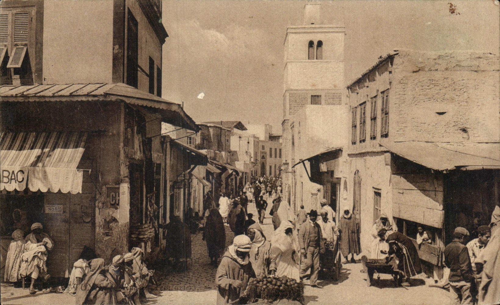 CPA Tunis Rue des Teinturiers Tunisie