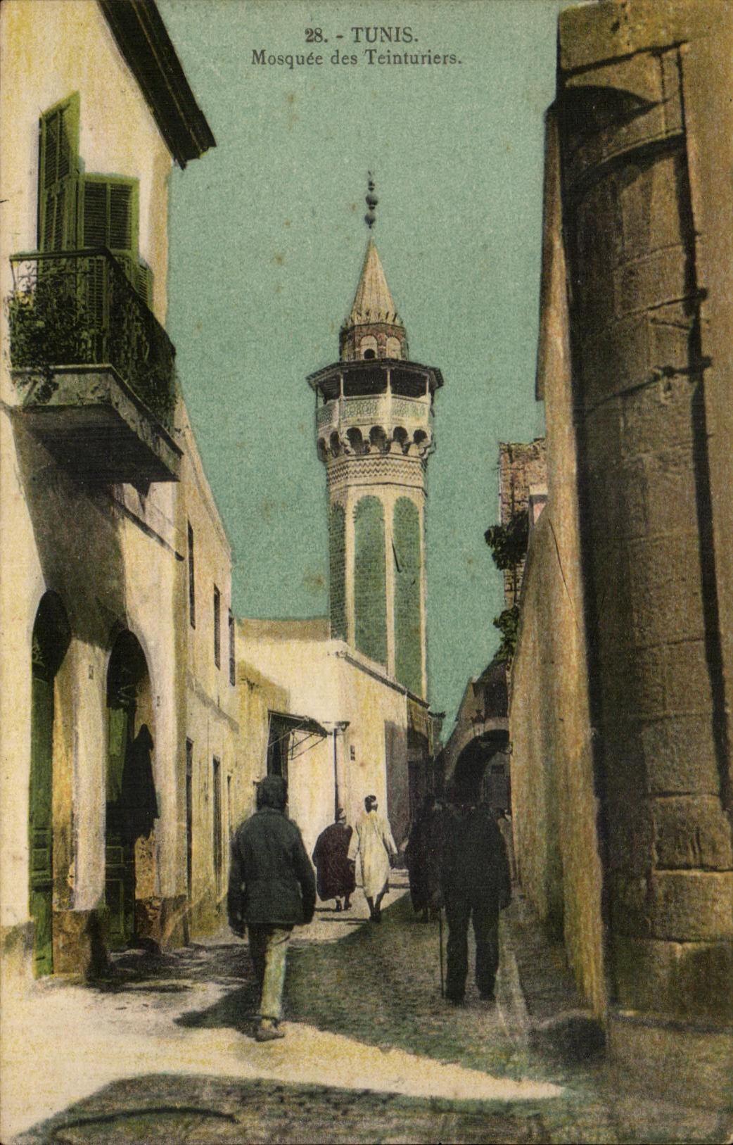 CPA Tunis Mosquee des Teinturiers Tunisie
