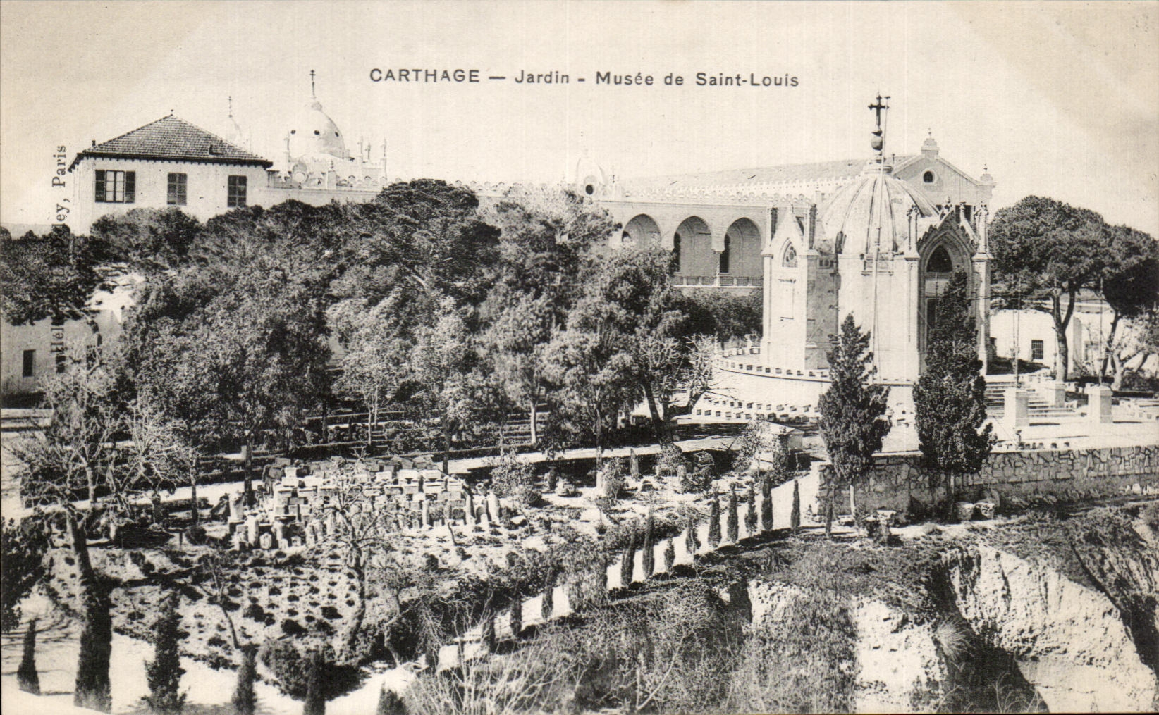 CPA Carthage Jardin Musee de Saint Louis Tunisie