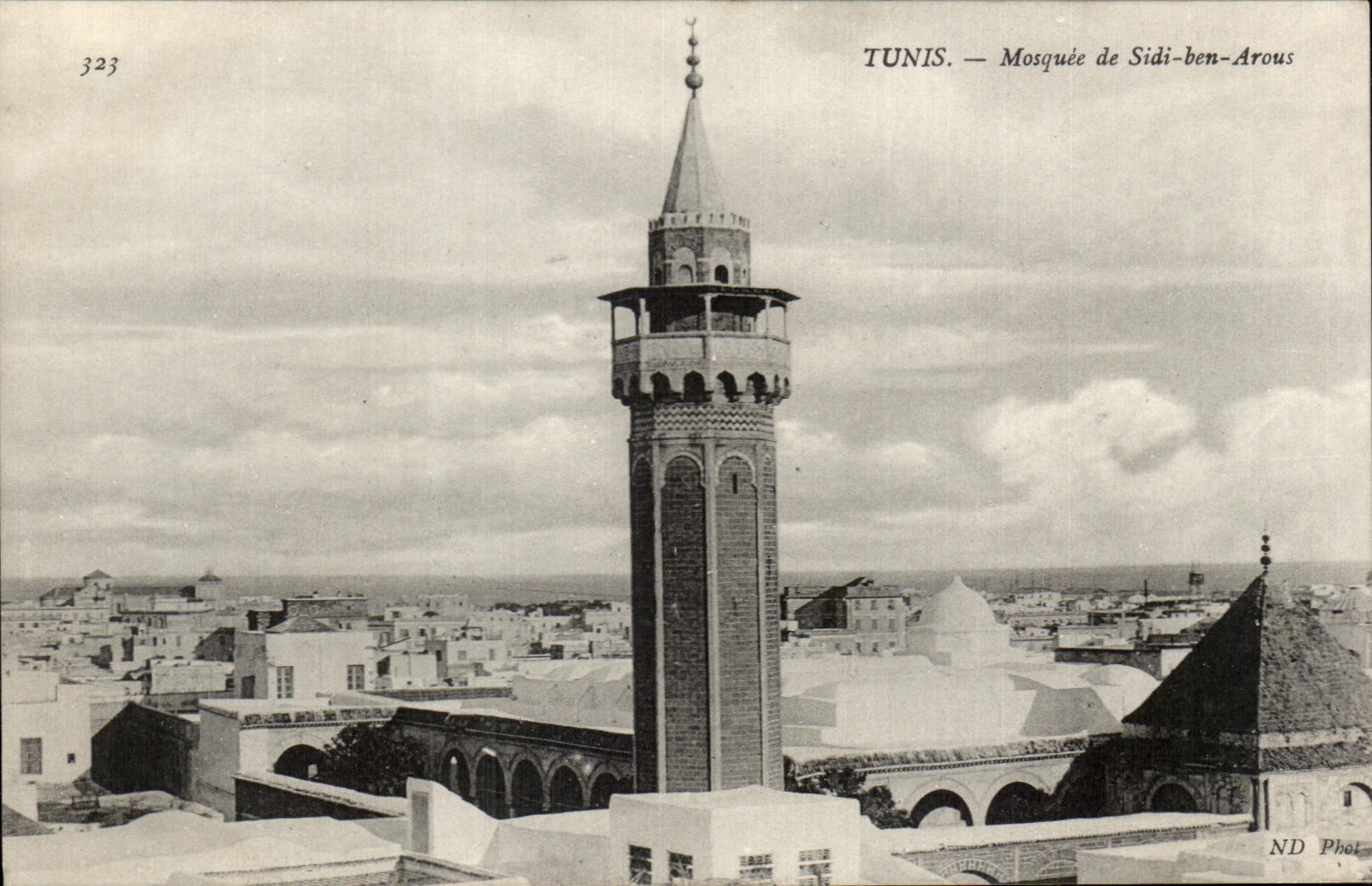 CPA Tunisia Tunis Mosque of Sidi Ben Arous