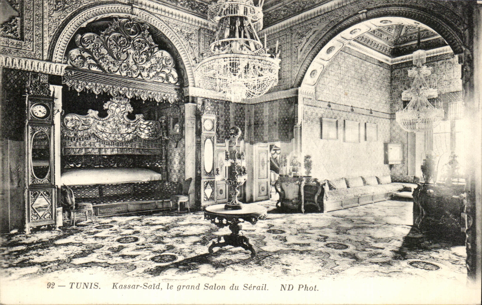 CPA Tunisia Tunis Kassar Said the large Living room of the Seraglio