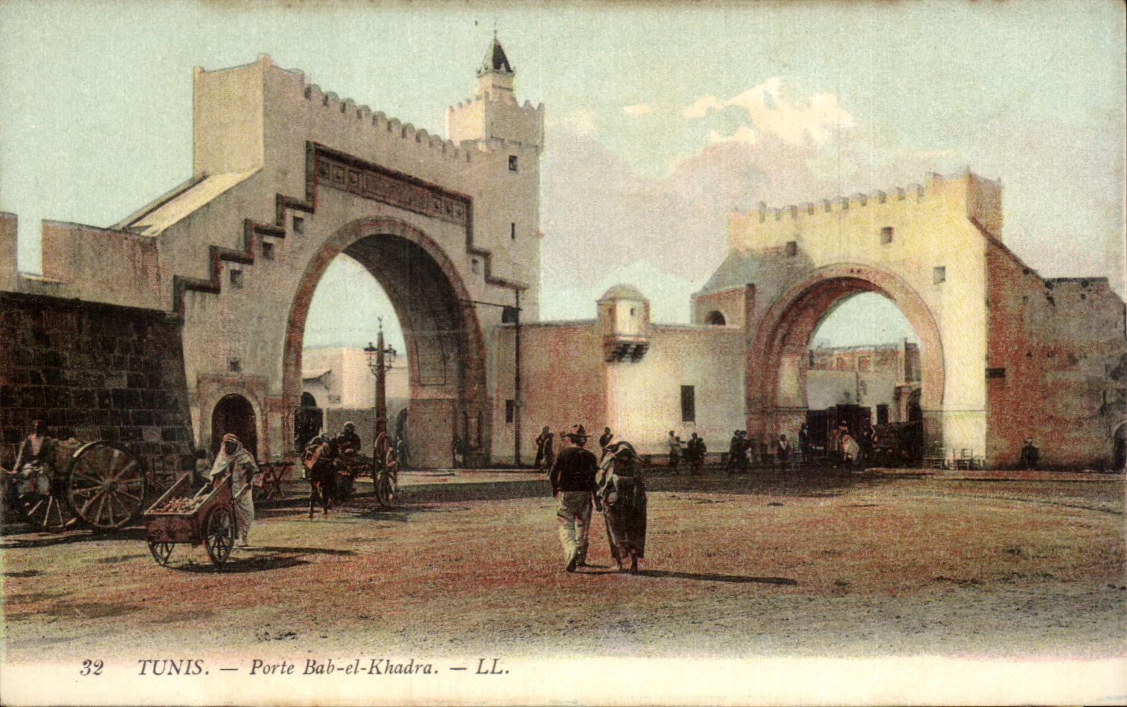 CPA Tunisia Tunis Gate Bab el Khadra