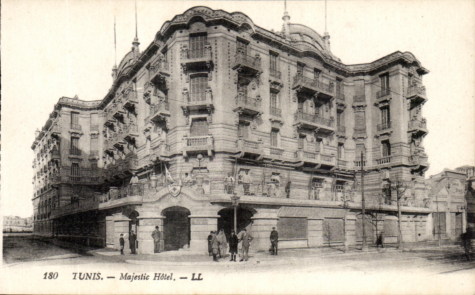 CPA Tunisia Tunis Majestic Hotel