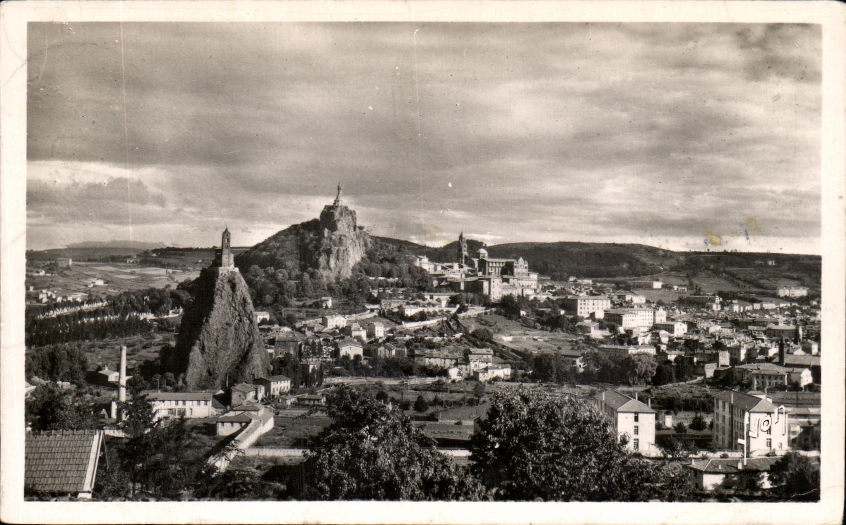 CPA Puy (Hte the Loire) the City Seen of the Dimension of Hermitage
