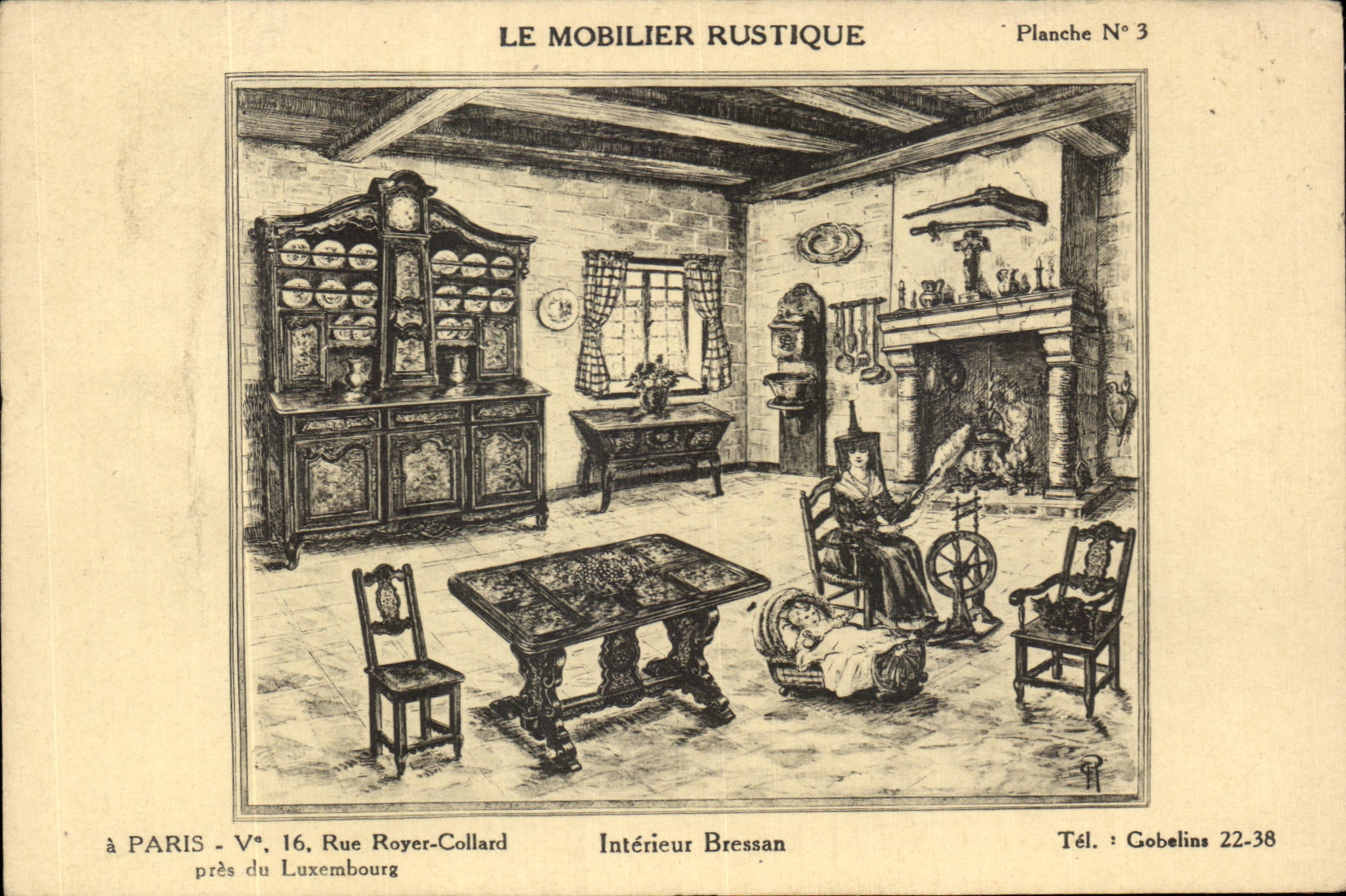 CPA Rustic furniture Interior Bressan