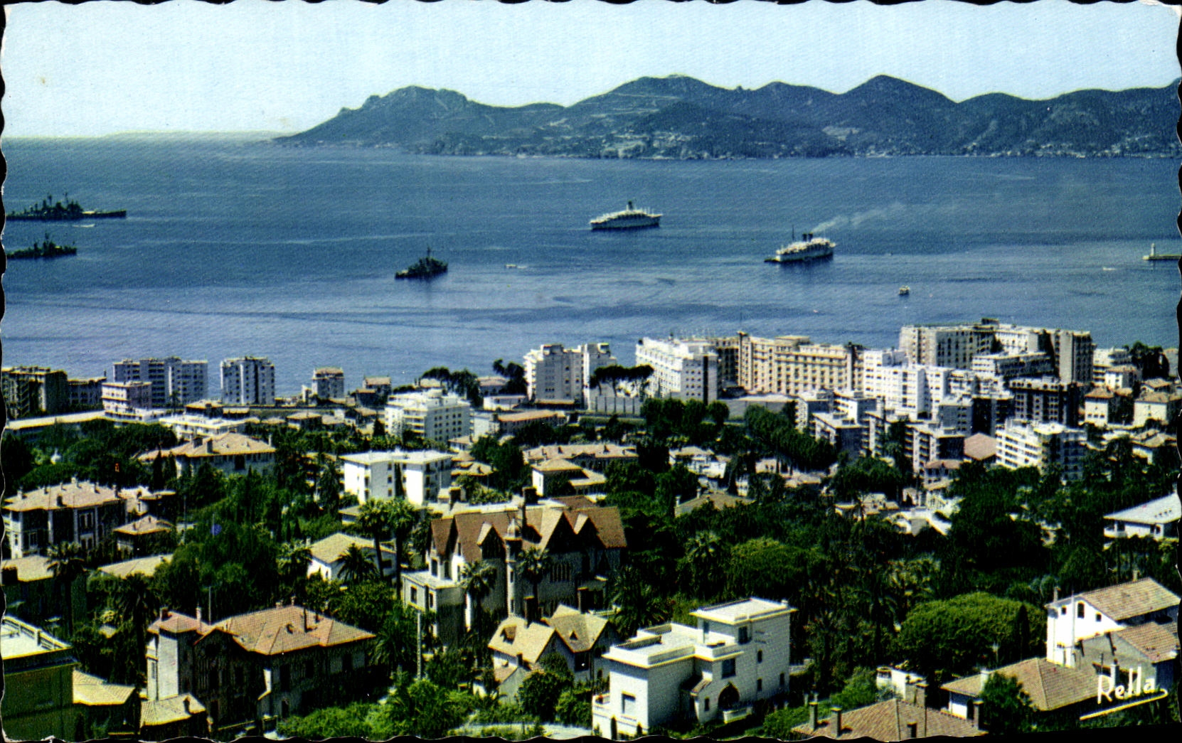 CPA the Dimension Cannes Azure Seen on the De luxe hotels of