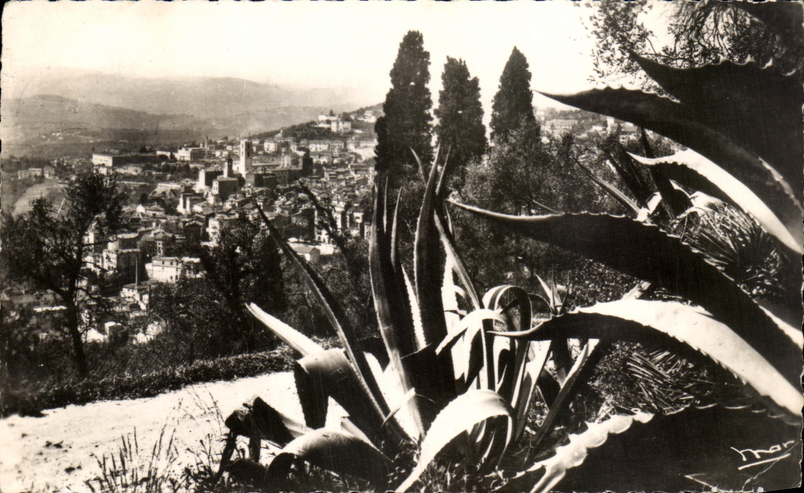 CPA graso que la ciudad de las flores (a) ve