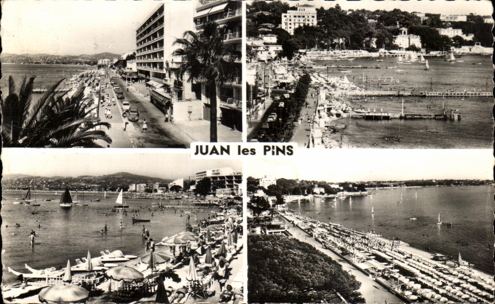 CPA La Cote D Azur Juan les Pins