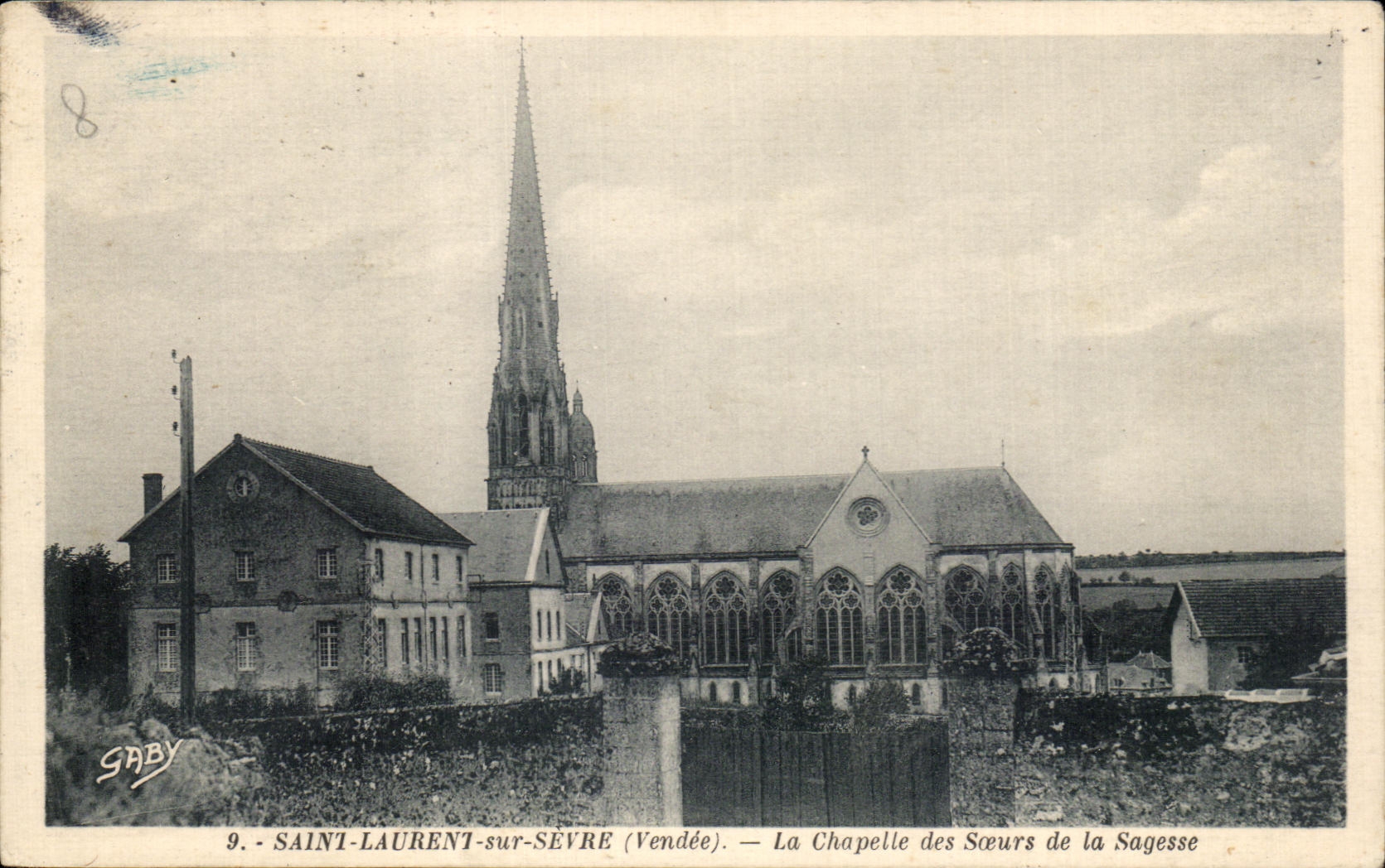 CPA Saint Laurent sur Sevre La Chapelle des Soeurs de la sagesse