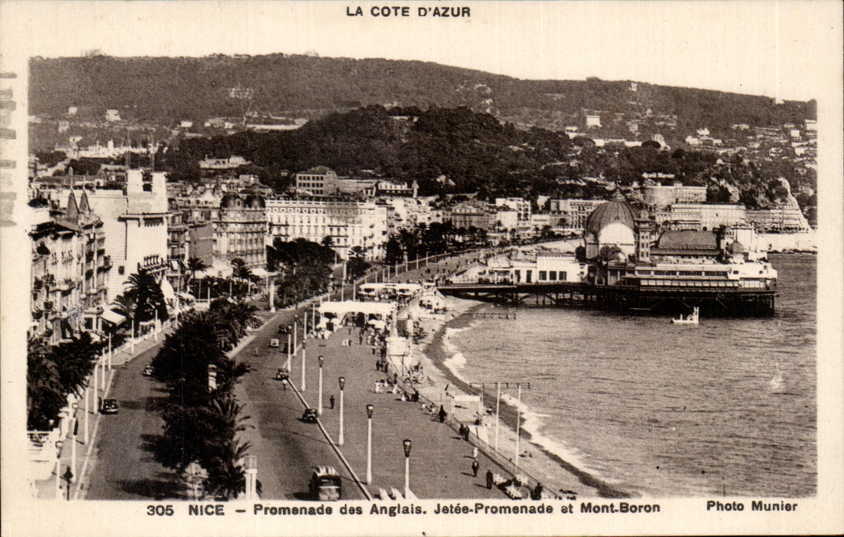 CPA Nice Walk of the English Thrown Walk At Boron Mount