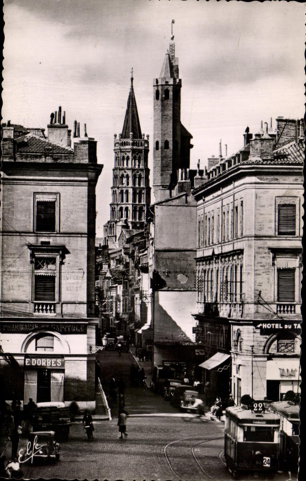 Campana-torre de CPA Toulouse de la iglesia de I